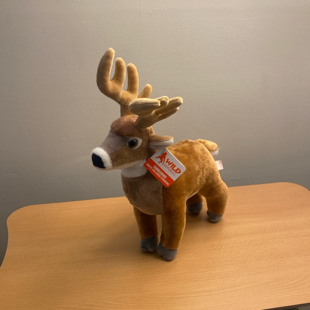 Wild Republic Cuddlekin Brown Buck
